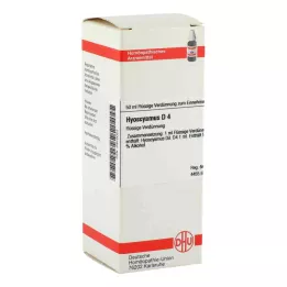 HYOSCYAMUS Rozcieńczenie D 4, 50 ml