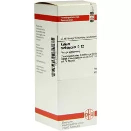 KALIUM CARBONICUM D 12 Rozcieńczenie, 50 ml