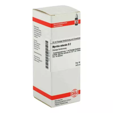 MYRRHIS odorata D 2 Rozcieńczenie, 50 ml MYRRHIS odorata D 2 Rozcieńczenie, 50 ml