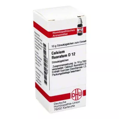 CALCIUM FLUORATUM D 12 kulek, 10 g