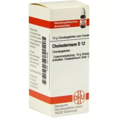 CHOLESTERINUM D 12 kulek, 10 g