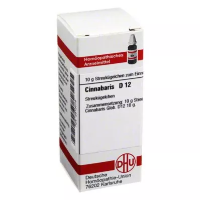 CINNABARIS D 12 kulek, 10 g