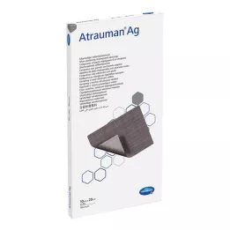 ATRAUMAN Kompresy jałowe Ag 10x20 cm, 10 szt