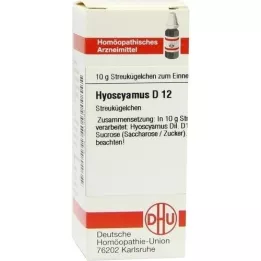 HYOSCYAMUS D 12 kulek, 10 g