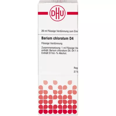 BARIUM CHLORATUM Rozcieńczenie D 4, 20 ml