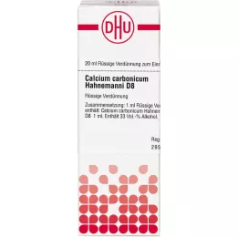 CALCIUM CARBONICUM Hahnemanni D 8 Rozcieńczenie, 20 ml