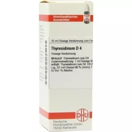 THYREOIDINUM Rozcieńczenie D 4, 20 ml