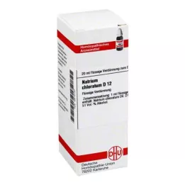 NATRIUM CHLORATUM D 12 Rozcieńczenie, 20 ml