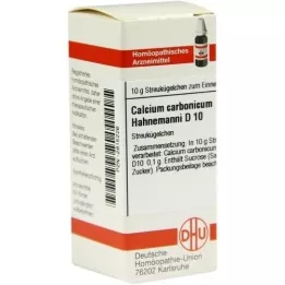 CALCIUM CARBONICUM Hahnemanni D 10 globulek, 10 g