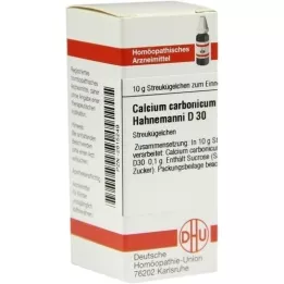 CALCIUM CARBONICUM Hahnemanni D 30 globulek, 10 g