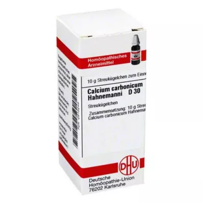 CALCIUM CARBONICUM Hahnemanni D 30 globulek, 10 g