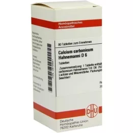 CALCIUM CARBONICUM Tabletki Hahnemanni D 6, 80 szt