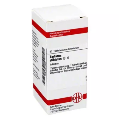 TARTARUS STIBIATUS D 4 tabletki, 80 szt TARTARUS STIBIATUS D 4 tabletki, 80 szt