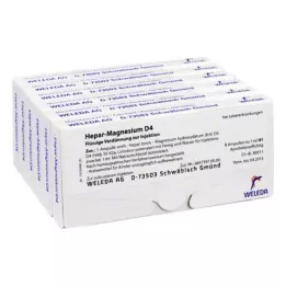 HEPAR MAGNESIUM D 4 ampułki, 48 x 1 ml