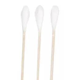 WATTESTÄBCHEN z bawełnianą główką 15 cm, średnia, 100 szt