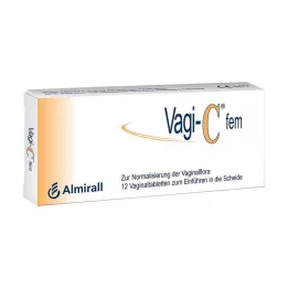 VAGI C Fem tabletki dopochwowe, 12 szt