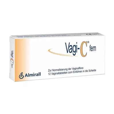 VAGI C Fem tabletki dopochwowe, 12 szt