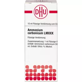 AMMONIUM CARBONICUM LM XXX Rozcieńczenie, 10 ml