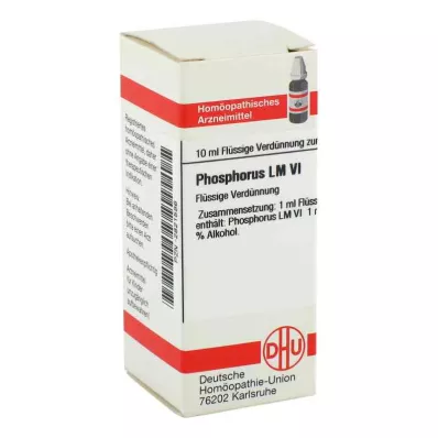 PHOSPHORUS LM VI Rozcieńczenie, 10 ml PHOSPHORUS LM VI Rozcieńczenie, 10 ml