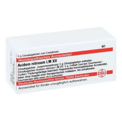ACIDUM NITRICUM LM XII Globulki, 5 g
