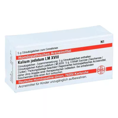 KALIUM JODATUM LM XVIII Globulki, 5 g KALIUM JODATUM LM XVIII Globulki, 5 g