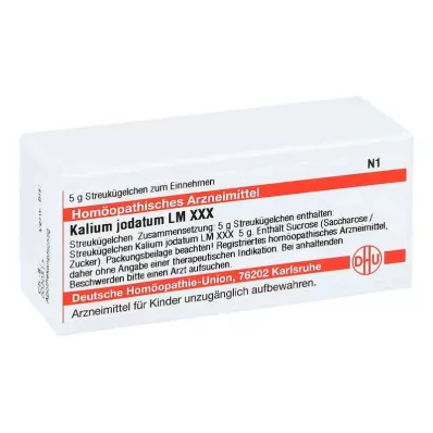 KALIUM JODATUM LM XXX Globulki, 5 g KALIUM JODATUM LM XXX Globulki, 5 g