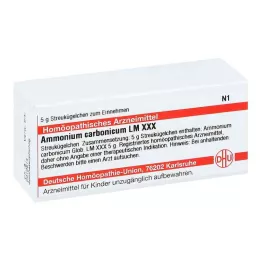 AMMONIUM CARBONICUM LM XXX Globulki, 5 g