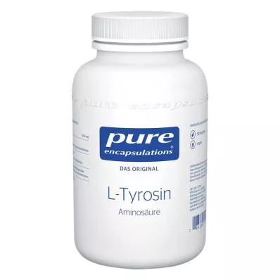 PURE ENCAPSULATIONS Kapsułki L-tyrozyny, 90 kapsułek
