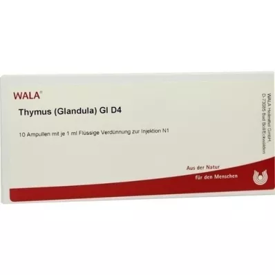 THYMUS GLANDULA GL D 4 ampułki, 10 x 1 ml