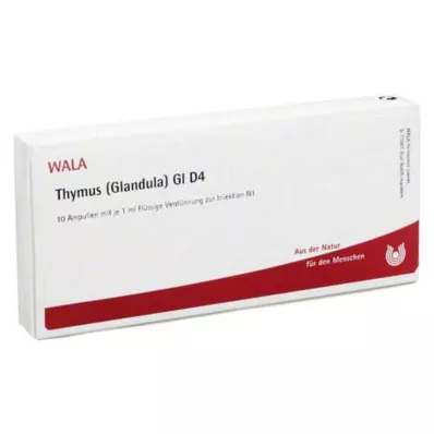 THYMUS GLANDULA GL D 4 ampułki, 10 x 1 ml THYMUS GLANDULA GL D 4 ampułki, 10 x 1 ml