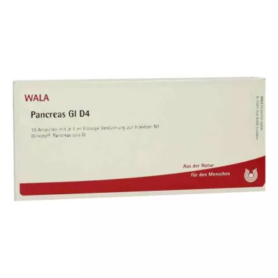 PANCREAS GL D 4 ampułki, 10 x 1 ml