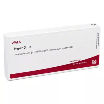HEPAR GL D 4 ampułki, 10 x 1 ml HEPAR GL D 4 ampułki, 10 x 1 ml