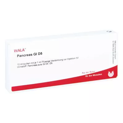 PANCREAS GL D 5 ampułek, 10 x 1 ml PANCREAS GL D 5 ampułek, 10 x 1 ml
