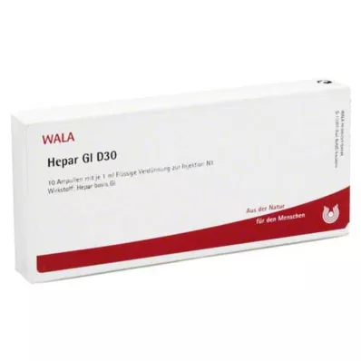 HEPAR GL D 30 ampułek, 10 x 1 ml