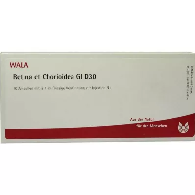 RETINA ET Chorioidea GL D 30 ampułek, 10 x 1 ml RETINA ET Chorioidea GL D 30 ampułek, 10 x 1 ml
