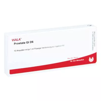 PROSTATA GL D 6 ampułek, 10 x 1 ml PROSTATA GL D 6 ampułek, 10 x 1 ml