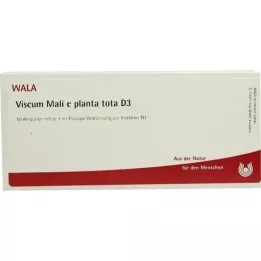 VISCUM MALI e planta tota D 3 ampułki, 10X1 ml