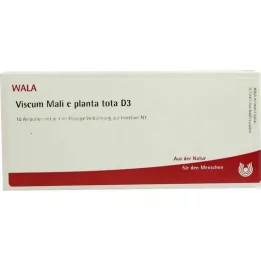 VISCUM MALI e planta tota D 3 ampułki, 10X1 ml