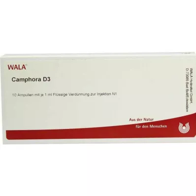 CAMPHORA D 3 Ampułki, 10 x 1 ml CAMPHORA D 3 Ampułki, 10 x 1 ml