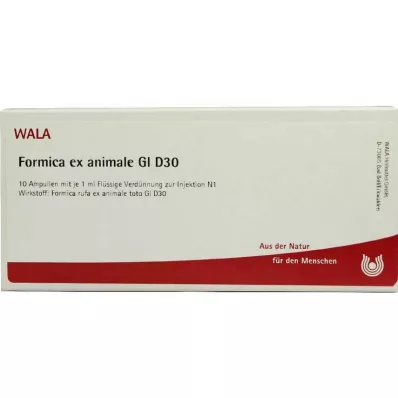 FORMICA EX animale GL D 30 ampułek, 10X1 ml