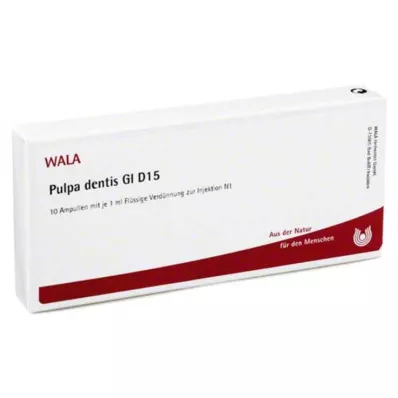 PULPA DENTIS GL D 15 Ampułki, 10 x 1 ml PULPA DENTIS GL D 15 Ampułki, 10 x 1 ml