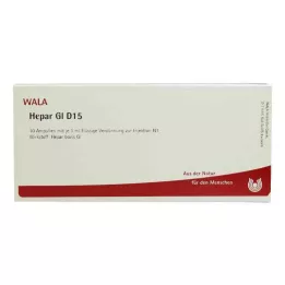 HEPAR GL D 15 Ampułki, 10 x 1 ml
