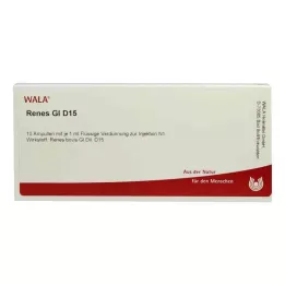 RENES GL D 15 Ampułki, 10 x 1 ml