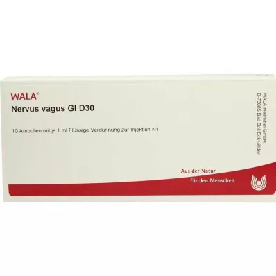 NERVUS VAGUS GL D 30 ampułek, 10 x 1 ml NERVUS VAGUS GL D 30 ampułek, 10 x 1 ml