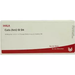 CUTIS feti GL D 4 ampułki, 10X1 ml