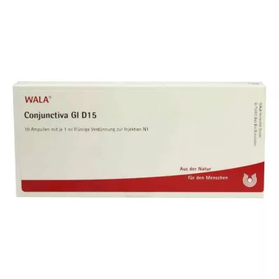 CONJUNCTIVA GL D 15 Ampułki, 10 x 1 ml