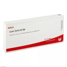 CUTIS feti GL D 6 ampułek, 10X1 ml