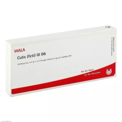 CUTIS feti GL D 6 ampułek, 10X1 ml CUTIS feti GL D 6 ampułek, 10X1 ml