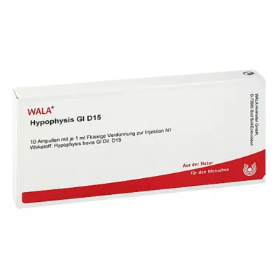 HYPOPHYSIS GL D 15 Ampułki, 10 x 1 ml HYPOPHYSIS GL D 15 Ampułki, 10 x 1 ml