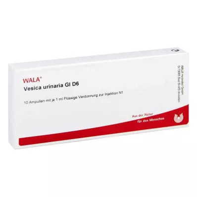 VESICA URINARIA GL D 6 ampułek, 10 x 1 ml
